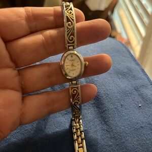 Elegant Two-Tone Women's Watch